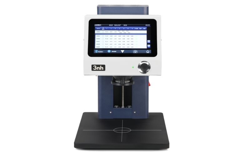 Máy quang phổ không tiếp xúc 3nh YL4520 có góc quan sát là 2°/10°