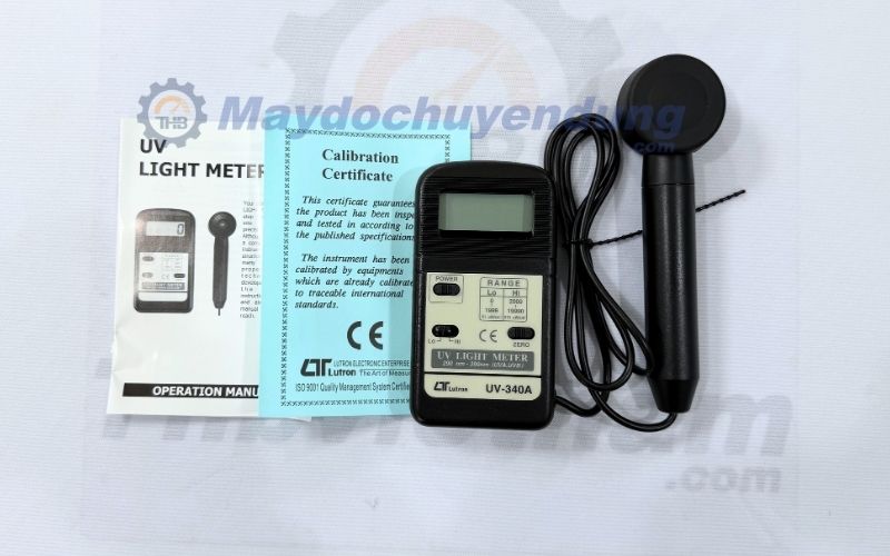 Máy đo ánh sáng tia UV Lutron UV-340A chính hãng