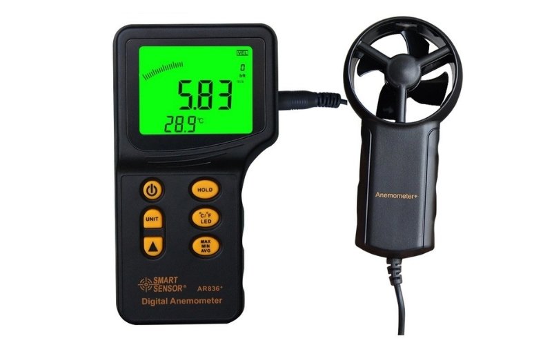 Máy đo tốc độ gió Smartsensor AR836+