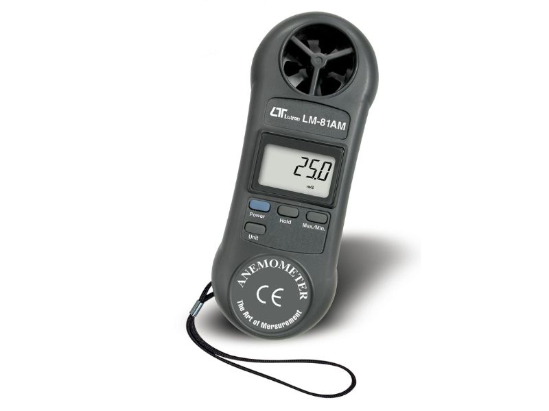 Lutron LM-81AM đo tốc độ gió nhanh và chính xác