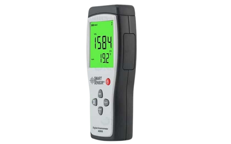 Máy đo tốc độ và lưu lượng gió Smartsensor AS836 nhỏ gọn, linh hoạt