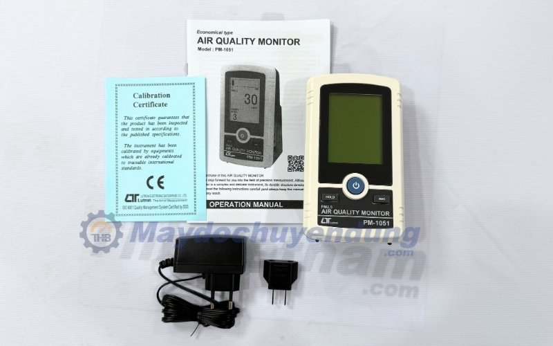 Máy đo khí PM2.5 tại nhà Lutron PM-1051 chính hãng 