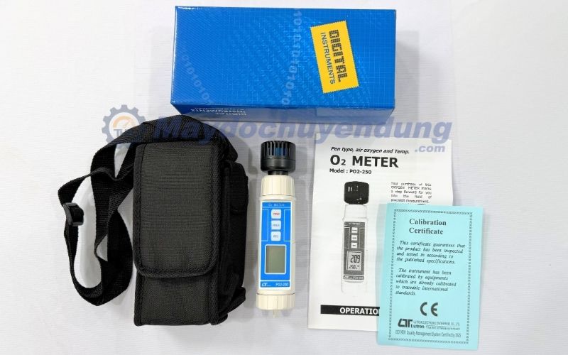 Máy đo khí Oxy Lutron PO2-250 chính hãng