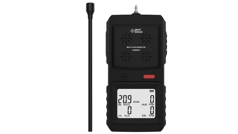 Máy đo khí đa chỉ tiêu Smartsensor AR8900C 