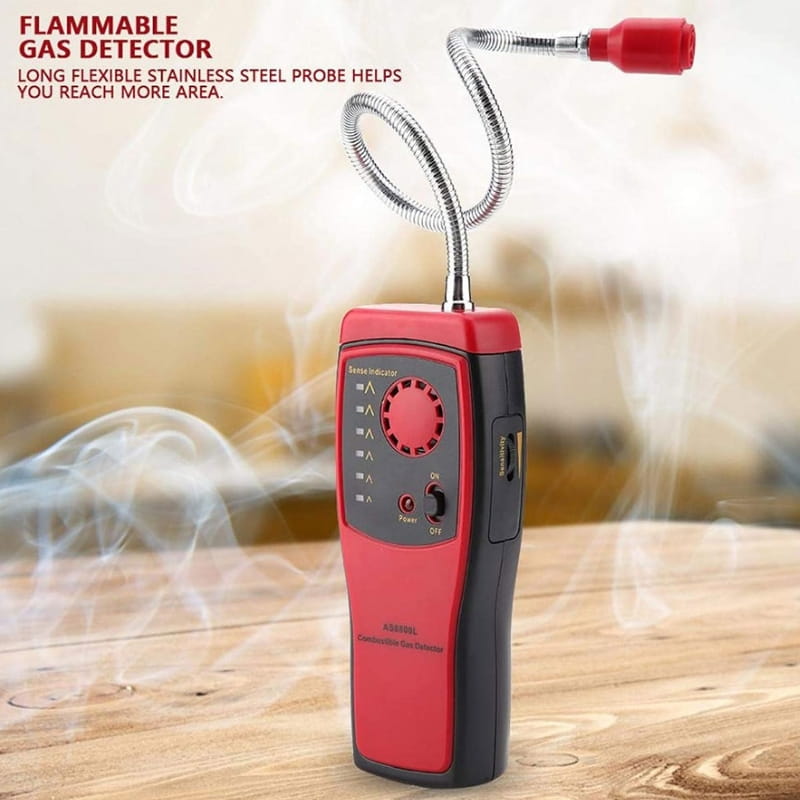 Máy đo khí Smartsensor AS8800L có thể làm việc liên tục trong 9 giờ 