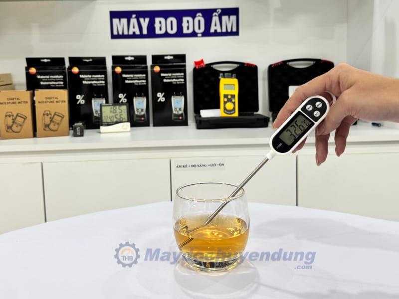 Que đo nhiệt độ tiếp xúc phù hợp với công việc đo lường thực phẩm, đặc biệt là chất lỏng