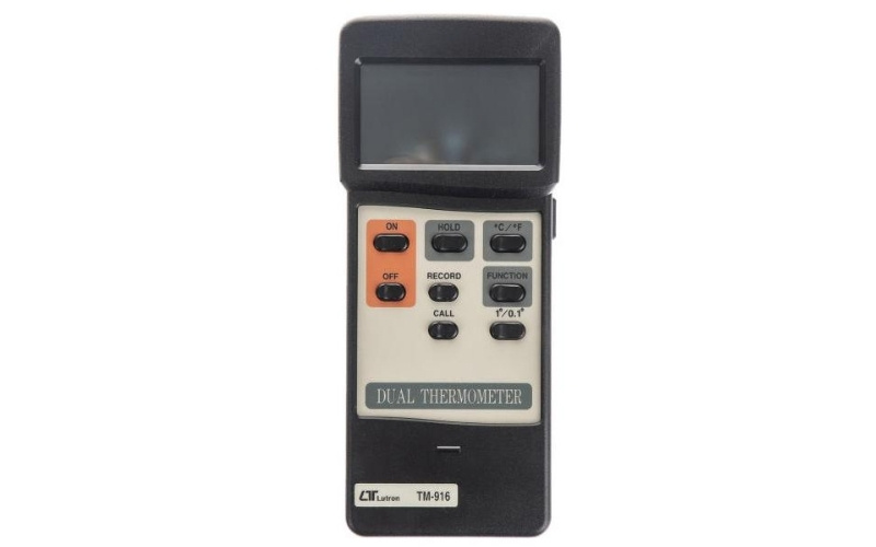 Nhiệt kế kép T1-T2 Lutron TM-916