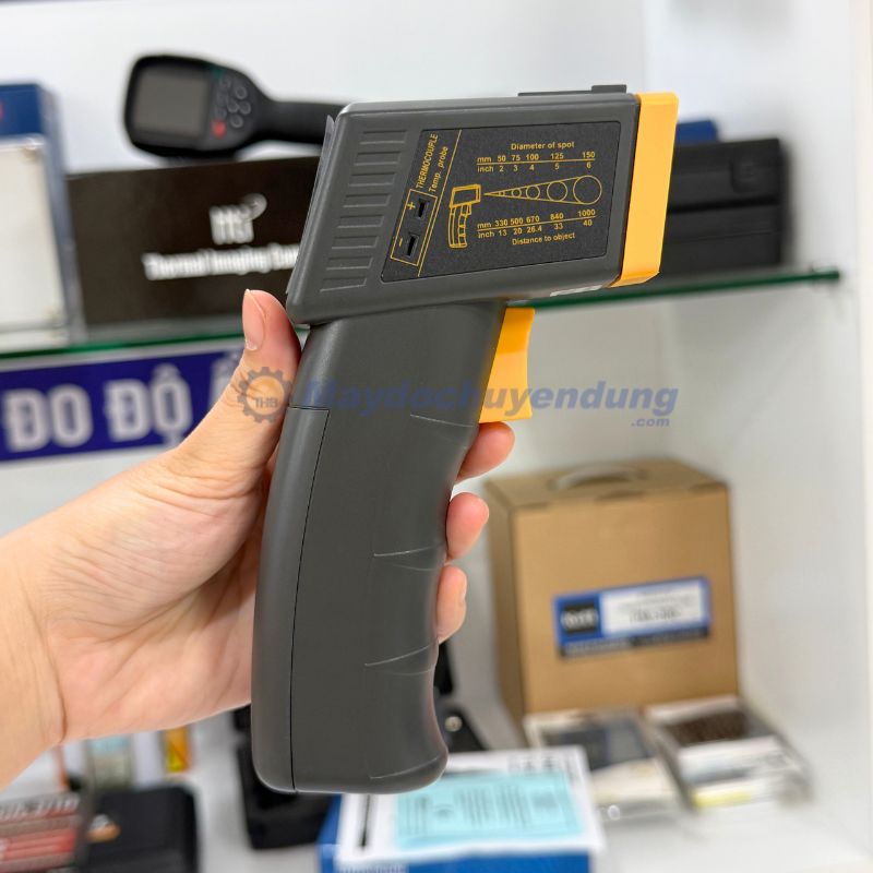 Ứng dụng thực tế của Súng đo nhiệt hồng ngoại và tiếp xúc Lutron TM-960