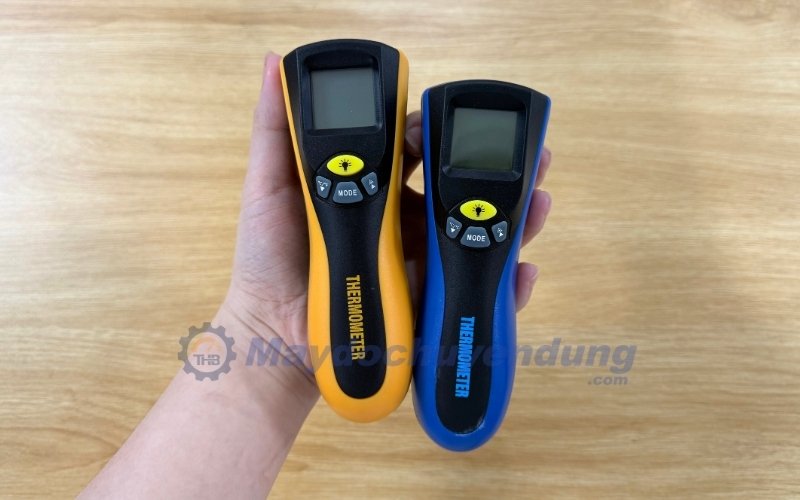 2 màu của súng đo nhiệt độ hồng ngoại Total Meter&nbsp;CH8380