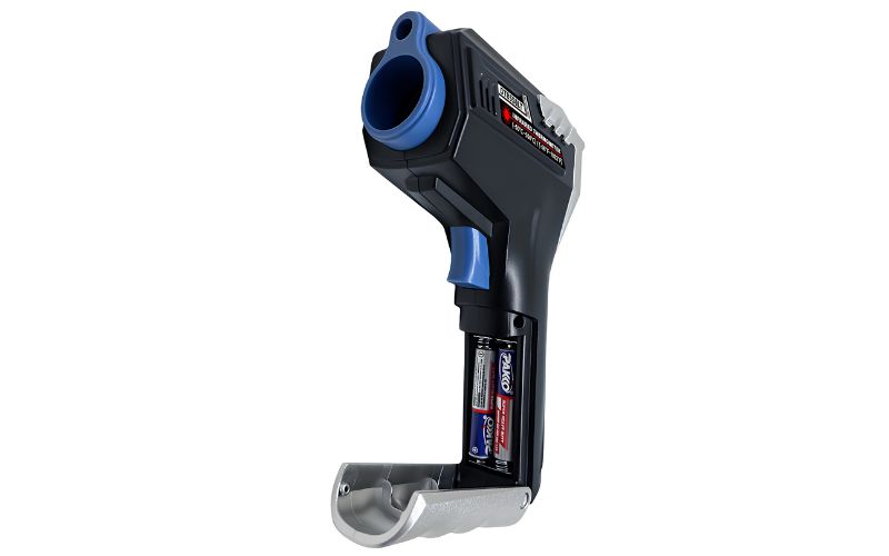 Khoang chứa pin của súng đo nhiệt độ hồng ngoại Total Meter DT8550LT
