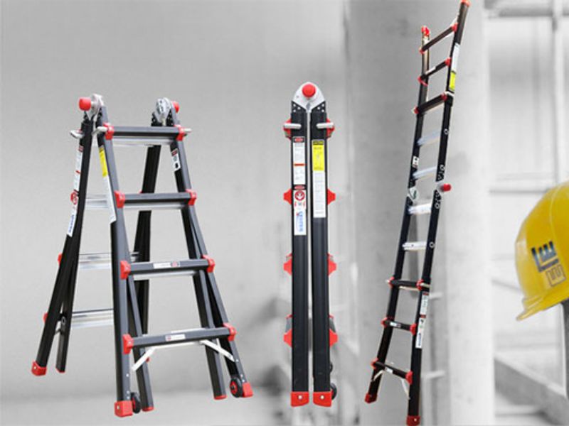 Thang gấp Nikawa được đánh giá là độ bền cao và chất lượng luôn được ổn định