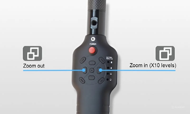 Hệ thống các nút điều khiển trên camera nội soi Wopson WPS-L1