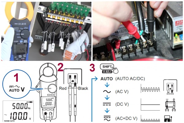 Kiểm tra nguồn điện đầu vào, đầu ra bằng ampe kìm Hioki CM4371 khá đơn giản