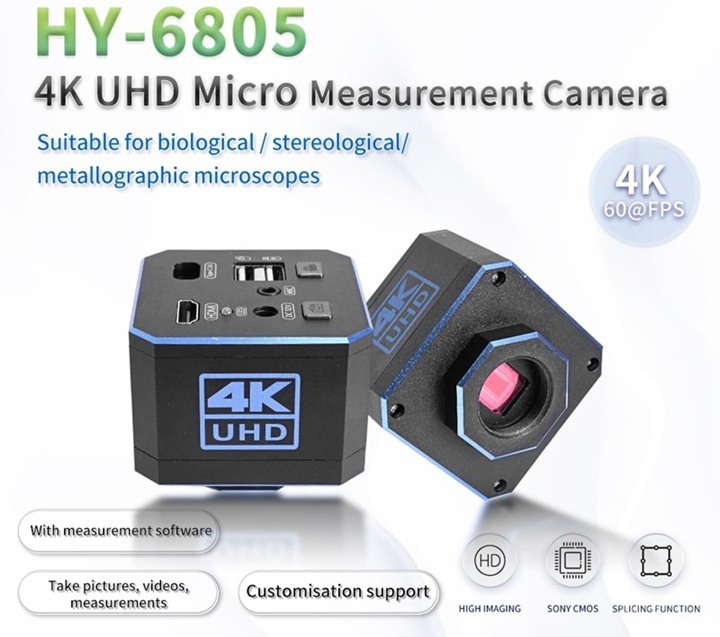 Kính hiển vi HY-6805 chất lượng, có khả năng cung cấp hình ảnh sắc nét 4K