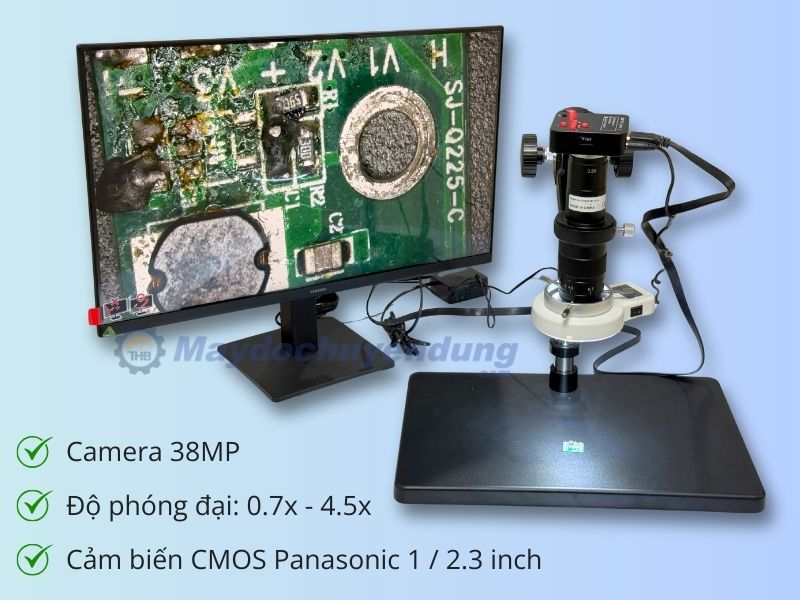 Đặc điểm nổi bật của kính hiển vi kỹ thuật số 38MP HY-5039
