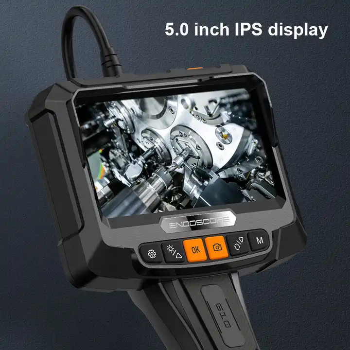 Camera nội soi công nghiệp 2 camera màn hinh IPS 5 Inch G10 5.5
