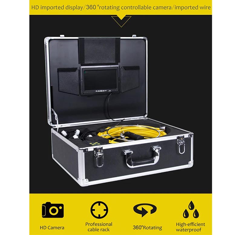 Camera nội soi công nghiệp soi đường ống lớn SYANSPAN WP90D Camera nội soi công nghiệp soi đường ống lớn SYANSPAN WP90D