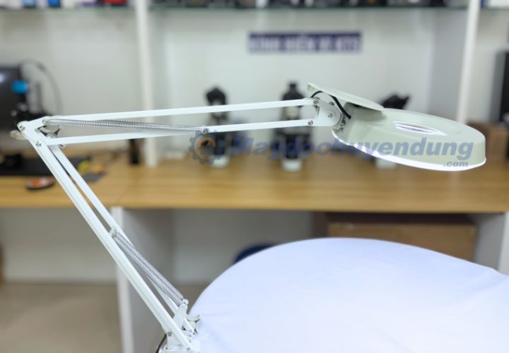 Kính lúp kẹp bàn công nghiệp 86A với chân đế linh động, có thể tháo rời