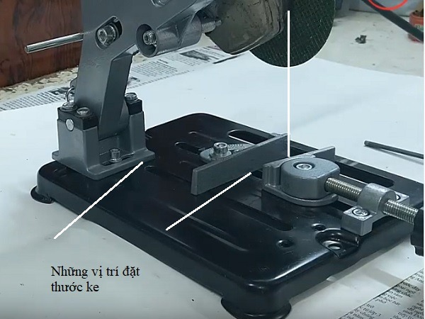 Vị trí kiểm tra vuông góc