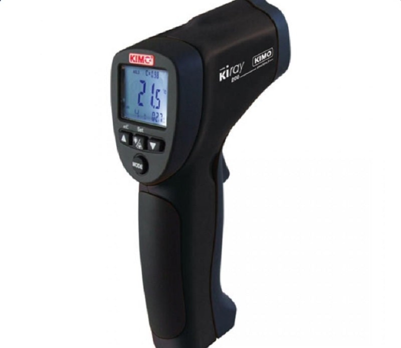 Kiray 200 có thể đo nhiệt độ từ xa ở khoảng -50 đến + 850 ° C. Kiray 200 có thể đo nhiệt độ từ xa ở khoảng -50 đến + 850 ° C.