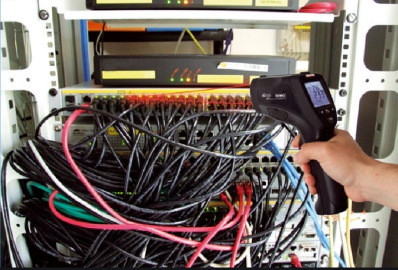 Kimo Kiray có thể đo ở phạm vi nhiệt từ -50 ° C đến + 1850 ° C. Kimo Kiray có thể đo ở phạm vi nhiệt từ -50 ° C đến + 1850 ° C.