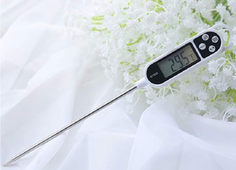 Que đo nhiệt độ KT300 đo được nhiệt độ thực phẩm