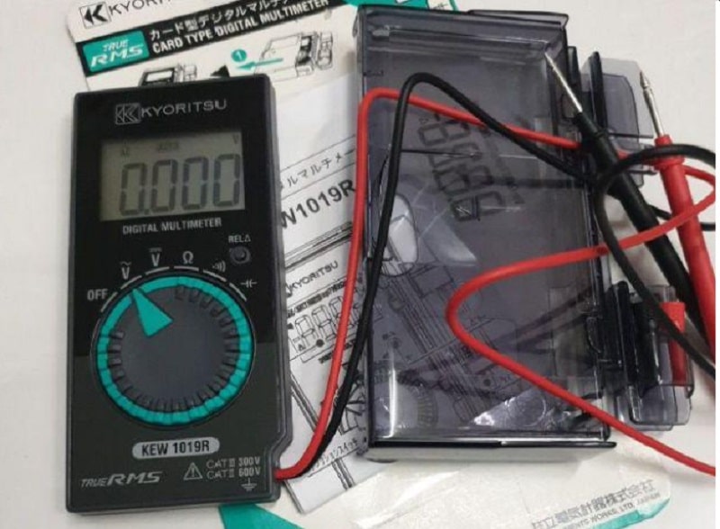 Kyoritsu 1019R vượt trội hơn nhờ hỗ trợ đo tụ điện tới 600 µF