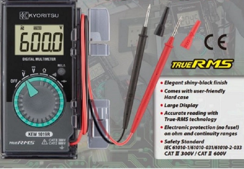 Kyoritsu 1019R phù hợp với kỹ sư điện công nghiệp