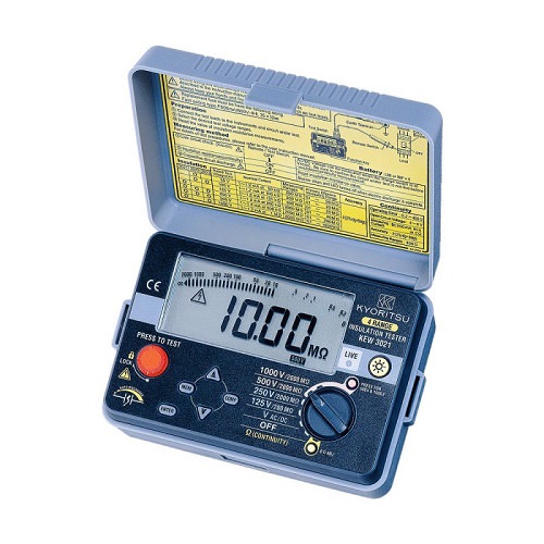Đồng hồ đo điện trở cách điện Kyoritsu 3021 Đồng hồ đo điện trở cách điện Kyoritsu 3021