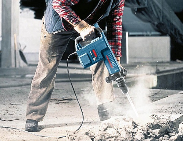 Quy trình tháo máy đục bê tông
