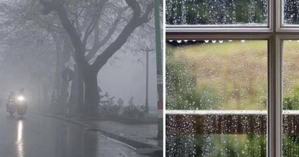 Trời nồm và khi mưa nhiều thường xuyên khiến độ ẩm tăng cao Trời nồm và khi mưa nhiều thường xuyên khiến độ ẩm tăng cao