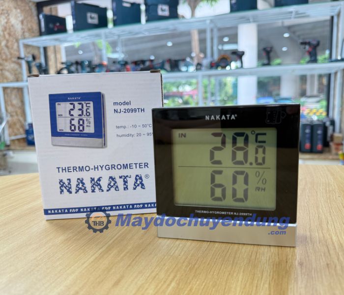 Nhiệt kế ẩm điện tử để bàn Nakata NJ-2099-TH