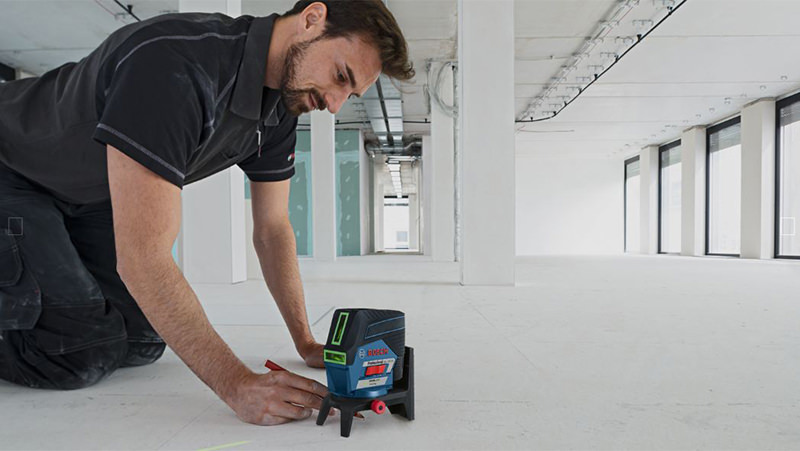 Máy cân mực laser GCL 2-50 CG tia xanh Bosch