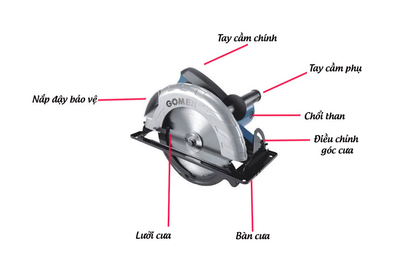Máy cưa đĩa tròn Gomes GB-2235