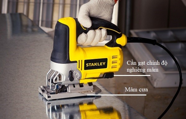 Máy cưa lọng nghiêng 45 độ