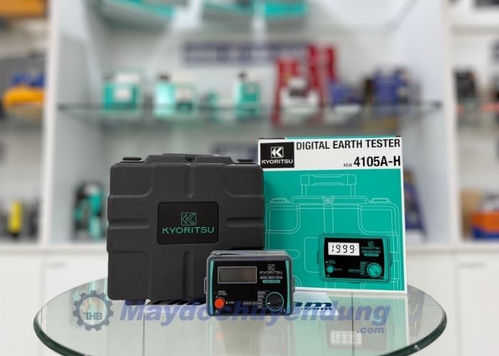 Máy đo điện trở đất Kyoritsu 4105AH thiết kế kiểu dáng nhỏ gọn 
