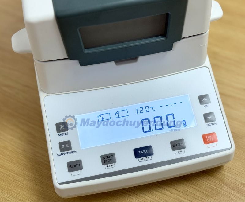 Cân có màn hình LCD hiện thị rõ các thông sô