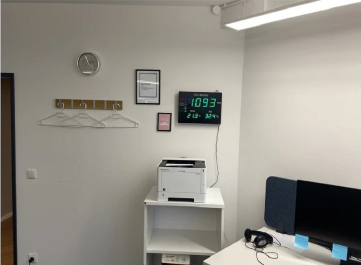 HT2008 đo nhiệt độ, độ ẩm, khí CO2 đa năng