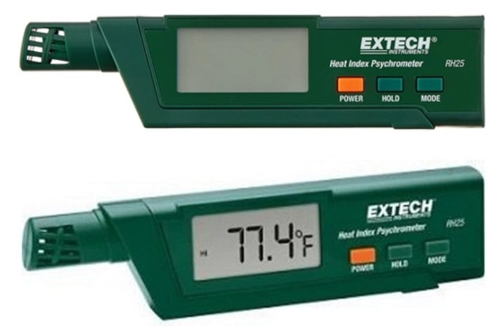 Extech RH25 đo được nhiệt độ và độ ẩm chính xác Extech RH25 đo được nhiệt độ và độ ẩm chính xác