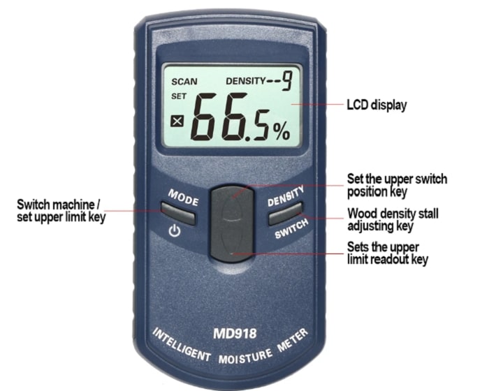 MD-918 nhỏ nhẹ đo được ở nhiều nơi