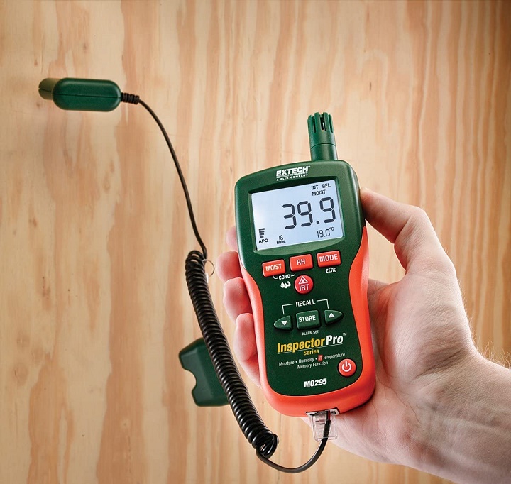 Máy đo độ ẩm gỗ Extech MO295 đo chính xác