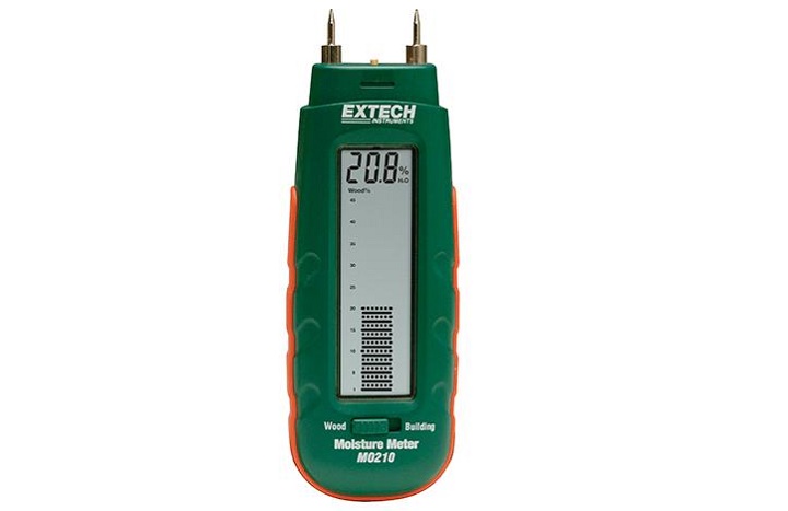 Máy đo độ ẩm gỗ Extech MO210 nhỏ gọn, dễ sử dụng Máy đo độ ẩm gỗ Extech MO210 nhỏ gọn, dễ sử dụng