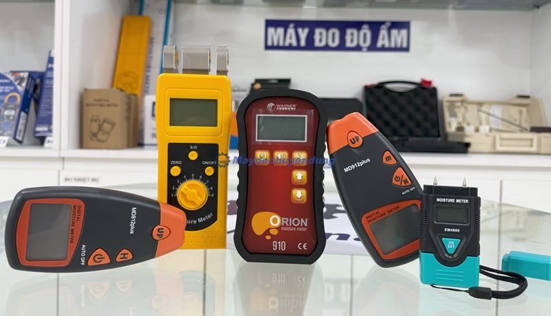 Các sản phẩm máy đo độ ẩm gỗ, bê tông, tường được dùng phổ biến Các sản phẩm máy đo độ ẩm gỗ, bê tông, tường được dùng phổ biến