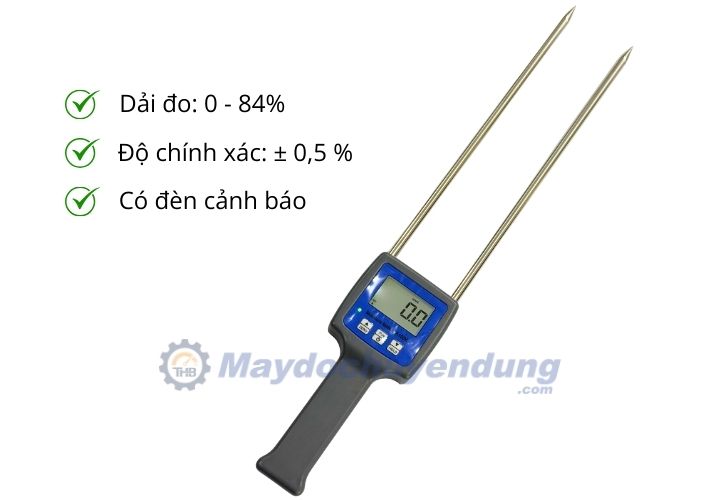 Máy đo độ ẩm mùn cưa TK-100W kiểm tra độ ẩm lên tới 84%