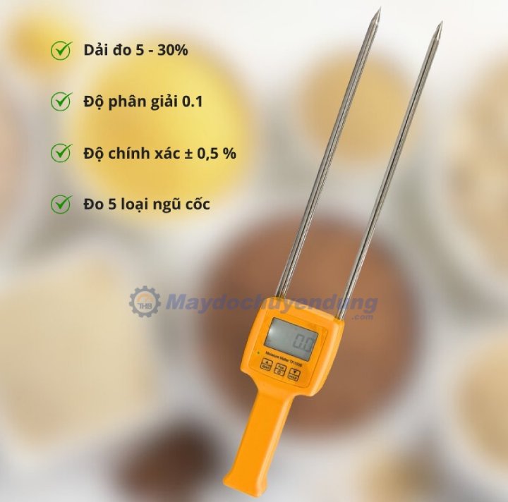 Máy đo độ ẩm ngũ cốc TK-100S kiểm độ ẩm chính xác