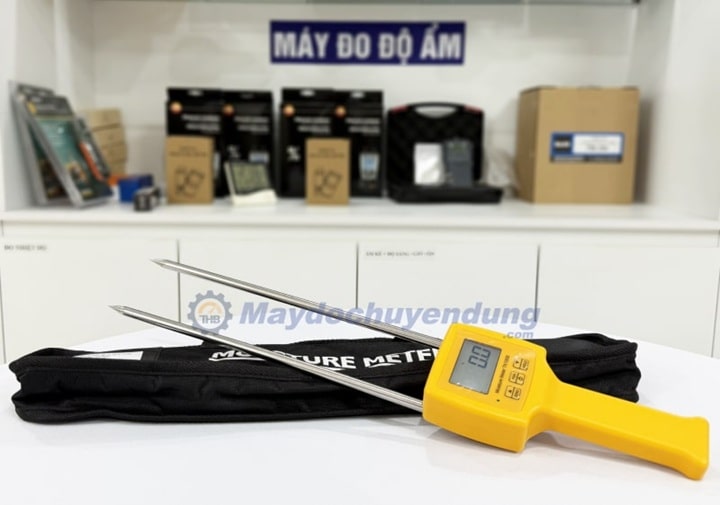Bộ sản phẩm máy đo độ ẩm nông sản TK-100S