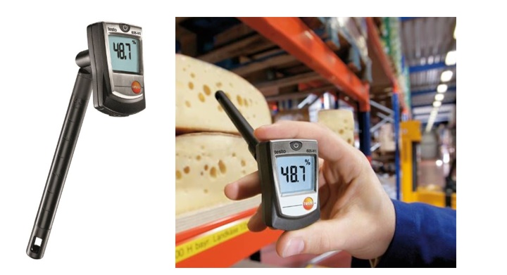Testo 605-H1 đo nhiệt độ, độ ẩm nhiều nơi Testo 605-H1 đo nhiệt độ, độ ẩm nhiều nơi