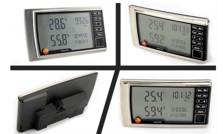 Máy đo nhiệt độ độ ẩm Testo 622 nhỏ gọn, dễ sử dụng