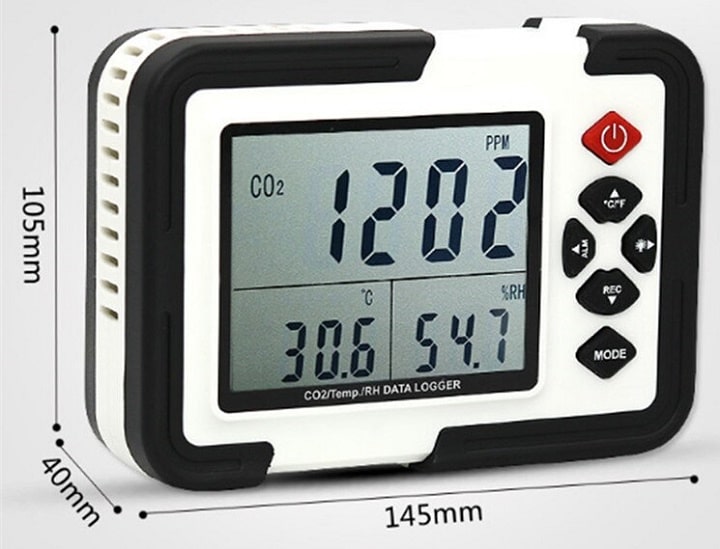 Thiết kế máy đo nhiệt độ và độ ẩm HT-2000 dễ sử dụng