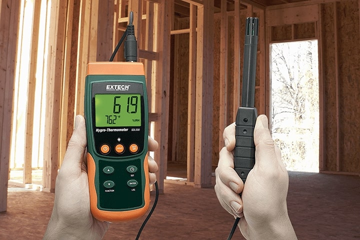 Nhiệt ẩm kế tự ghi Extech SDL500 đo đa năng, chính xác